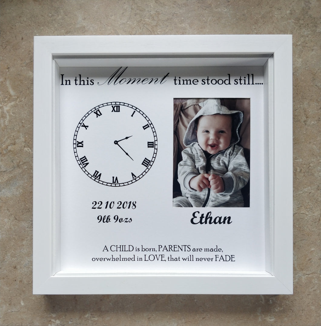 Personalised Baby Frame