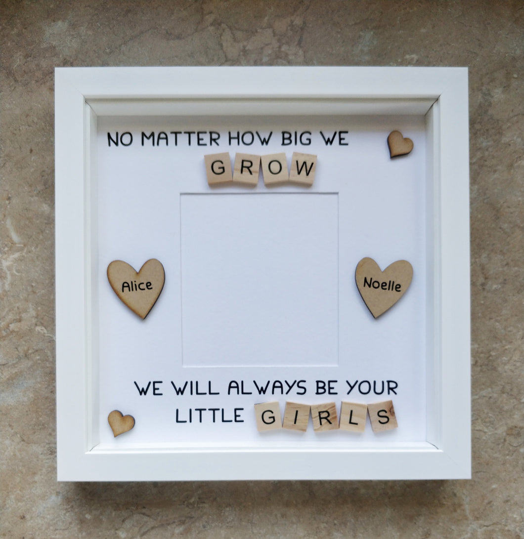 How Big We Grow Frame