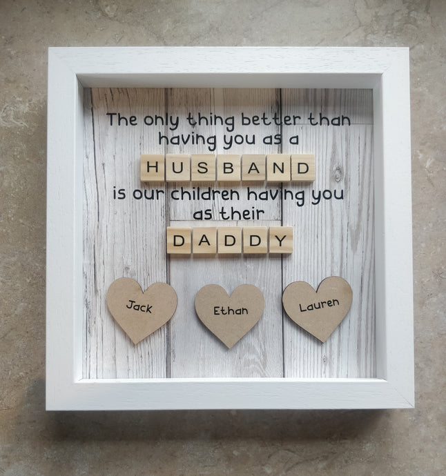 Fathers/Grandfather day frame