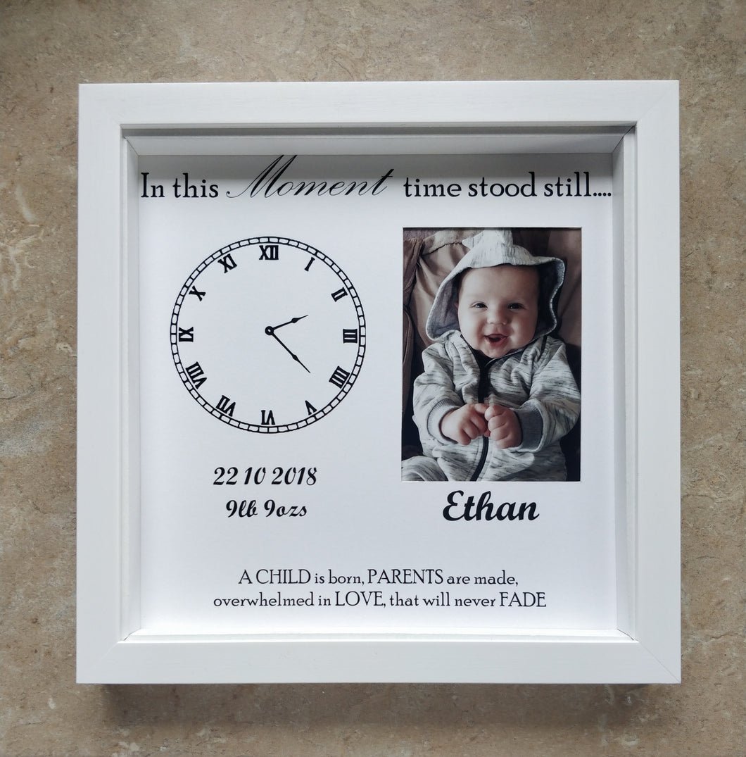 Personalised Baby  Frame