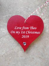 Personalised Christmas decorations