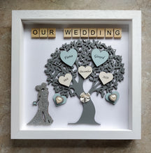 Wedding day tree frame