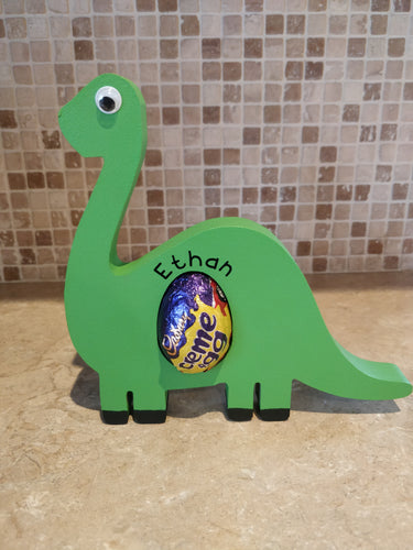 Personalised Easter Dinosaur with egg