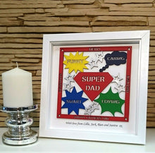 Personalised Fathers Day Frame